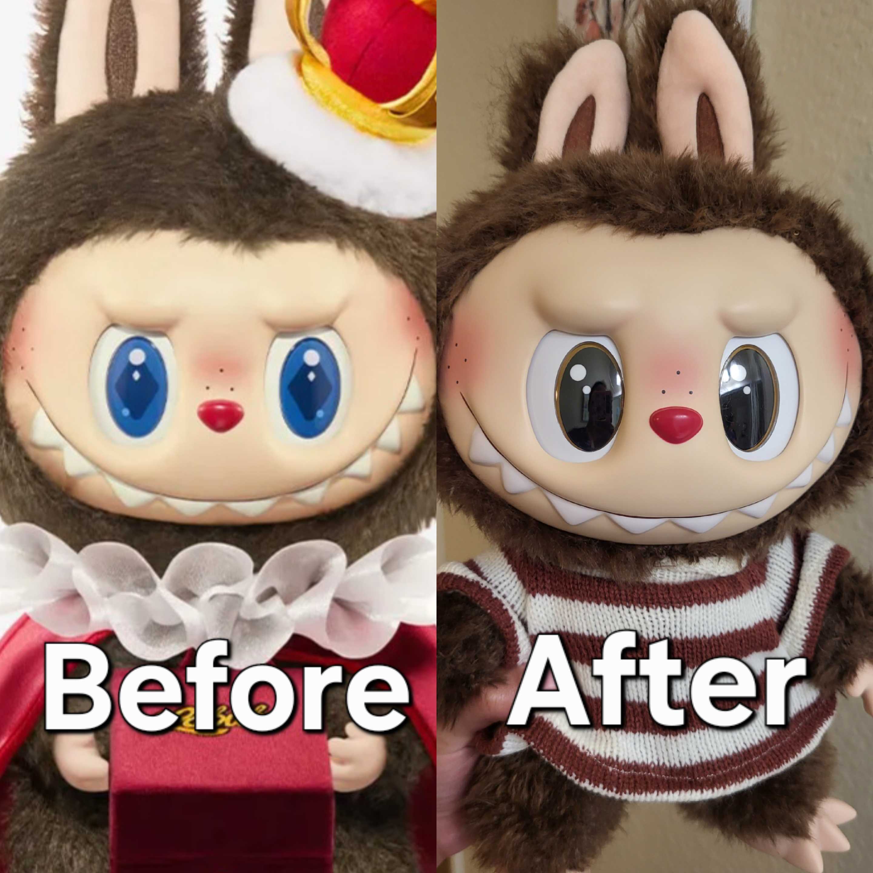 38 cm/15 inch Labubu Eye Replacement Tutorial